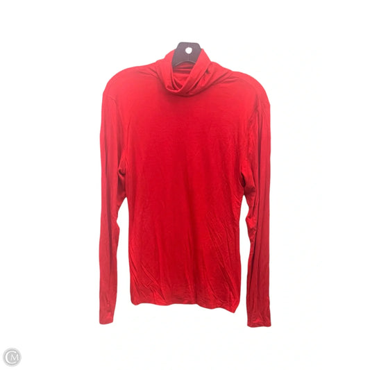 Top Long Sleeve By Grace + Karma In Red, Size: M