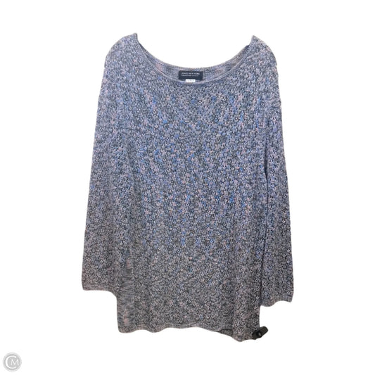 Sweater By Jones New York In Purple, Size: 3x
