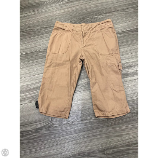 Capris By Bay Studio In Tan, Size: 10