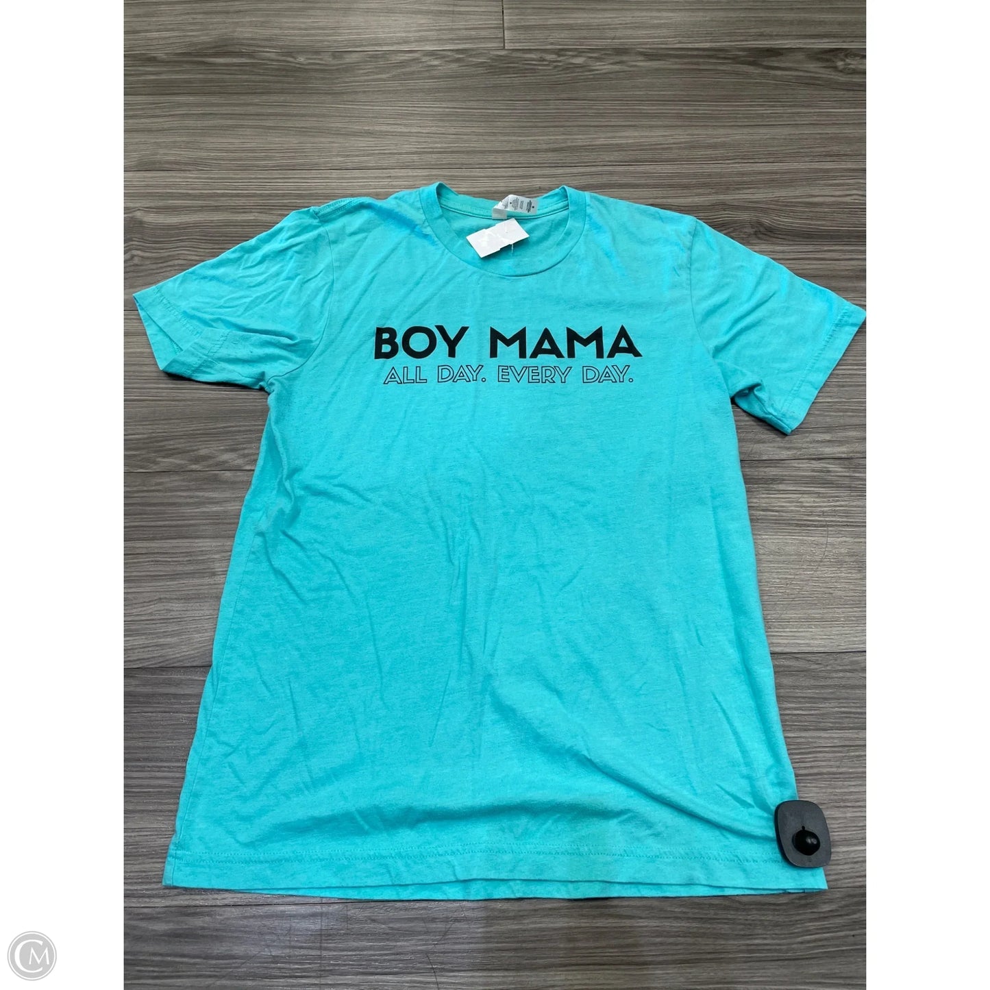Top Short Sleeve By Clothes Mentor In Teal, Size: M