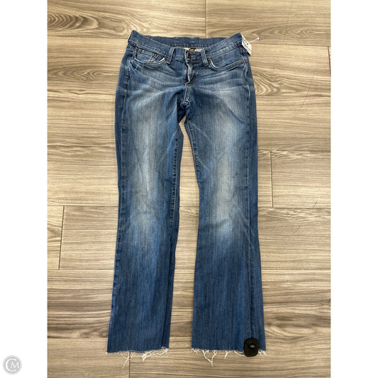 Jeans Flared By Lucky Brand In Blue, Size: 2