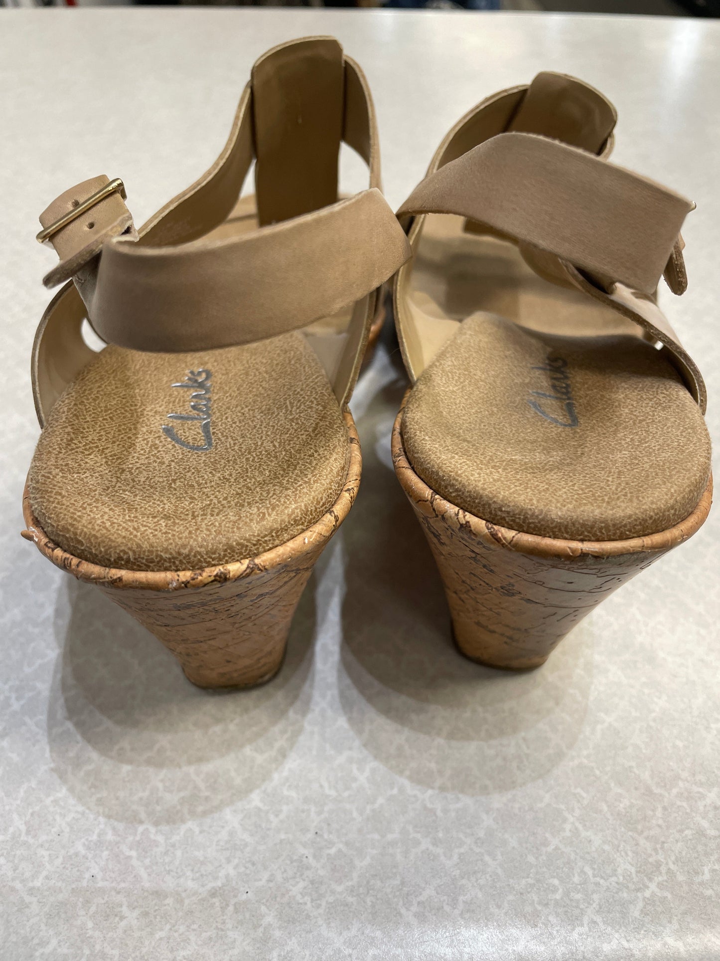 Sandals Heels Block By Clarks  Size: 11