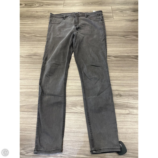 Jeans Skinny By Abercrombie And Fitch In Black, Size: 14
