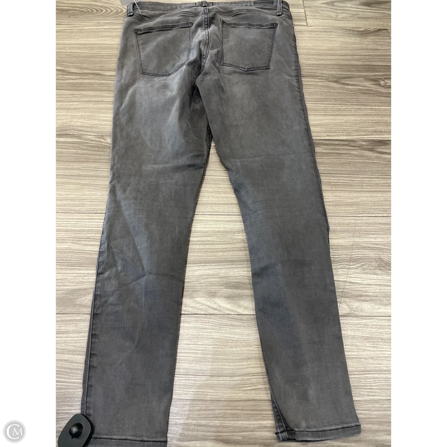 Jeans Skinny By Abercrombie And Fitch In Black, Size: 14