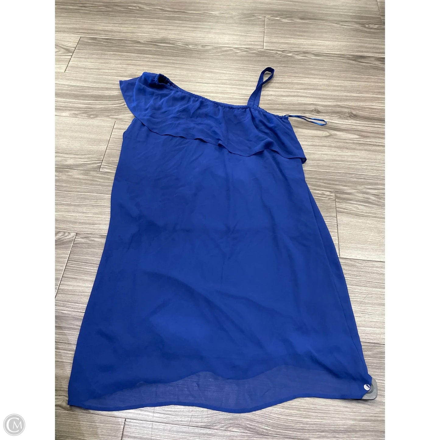 Top Sleeveless By Signature Studio In Blue, Size: L