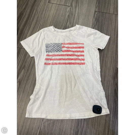 Top Short Sleeve By Grayson Threads In Blue & Red & White, Size: Xs