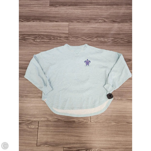 Sweatshirt Crewneck By Simply Southern In Blue, Size: L