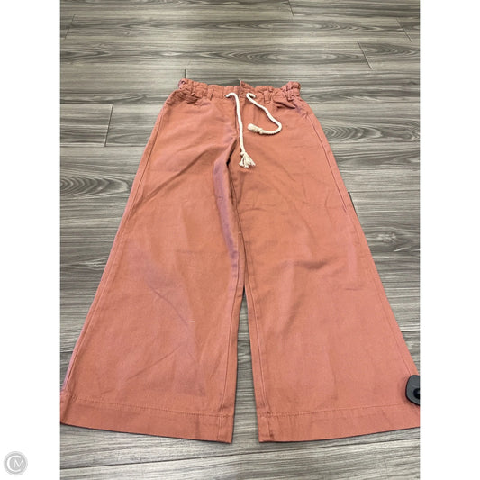 Jeans Wide Leg By Kensie In Red, Size: 2