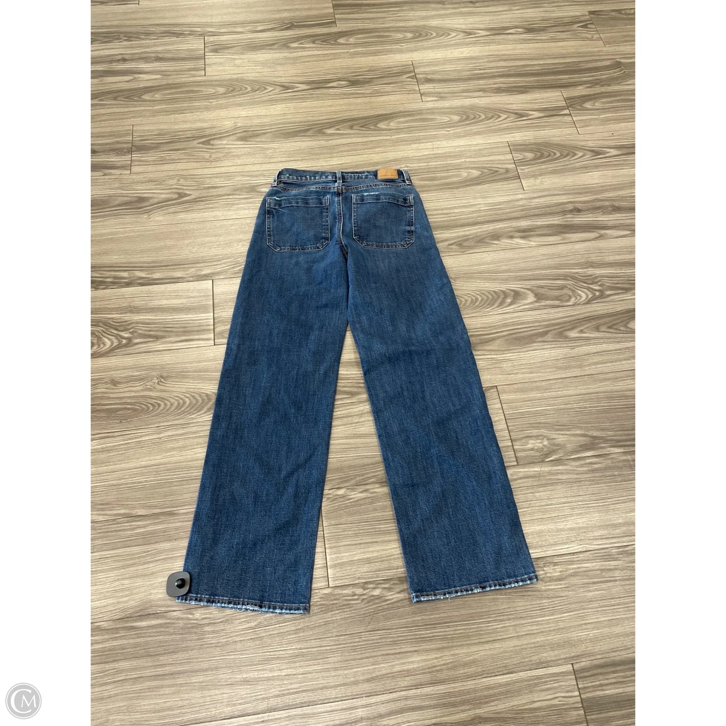 Jeans Wide Leg By American Eagle In Blue, Size: 2