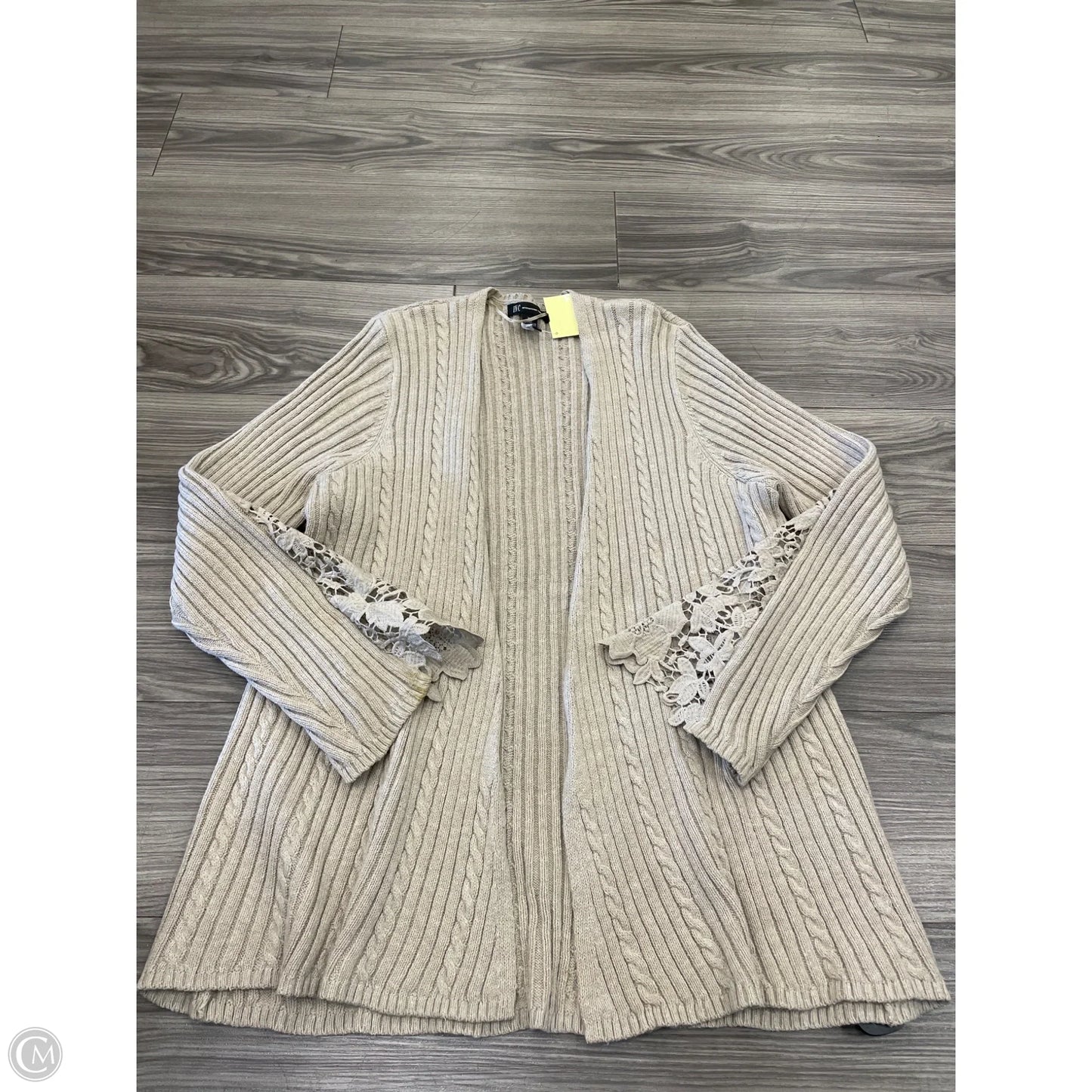 Cardigan By Inc In Tan, Size: Xl