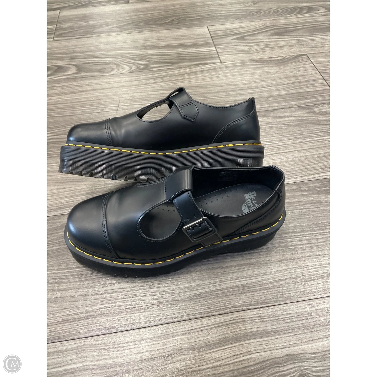 Shoes Sneakers Platform By Dr Martens In Black, Size: 10