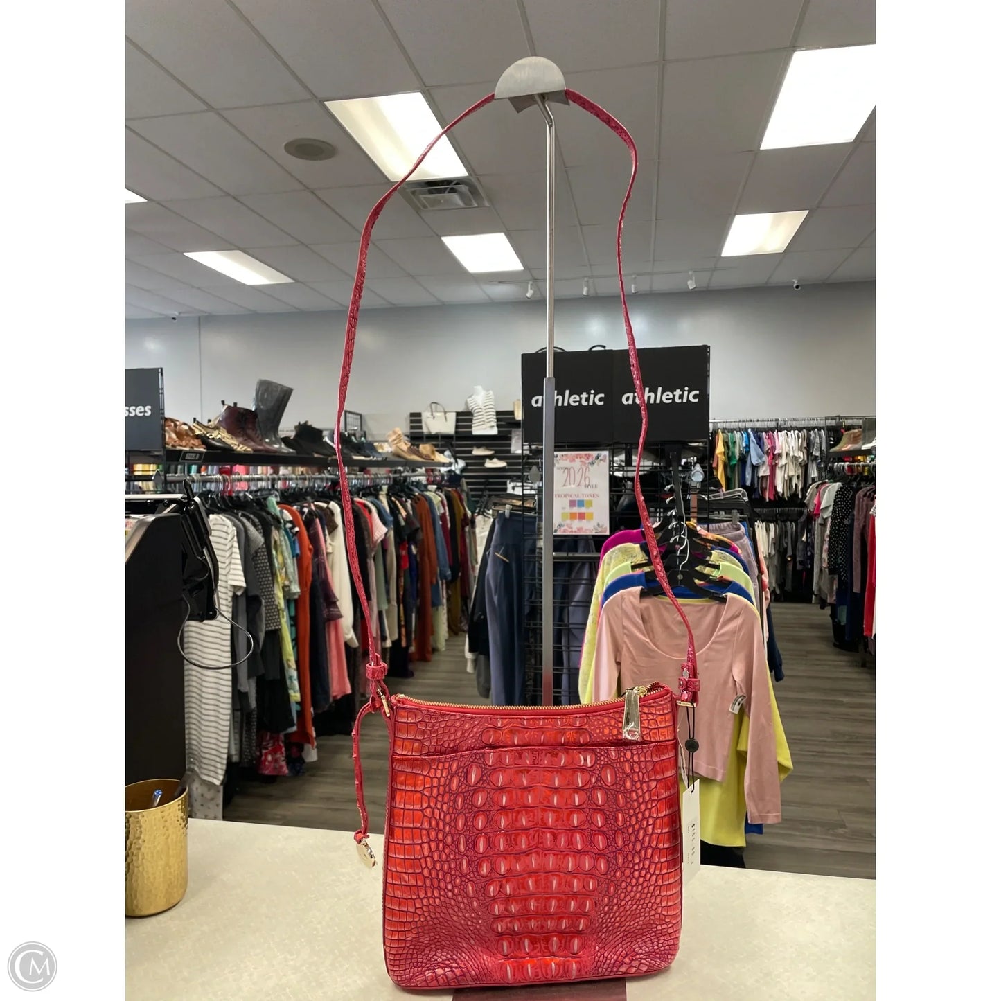 Crossbody Designer By Brahmin, Size: Large