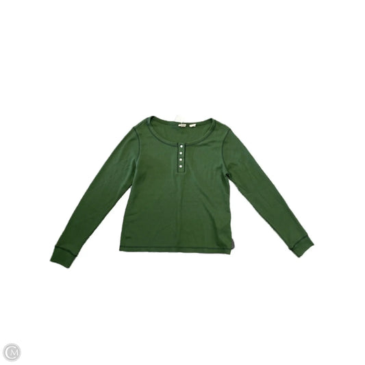 Top Short Sleeve Basic By Levis In Green, Size: Xl