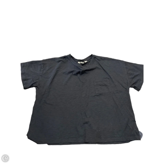 Top Short Sleeve Basic By Christian Siriano In Black, Size: Xl
