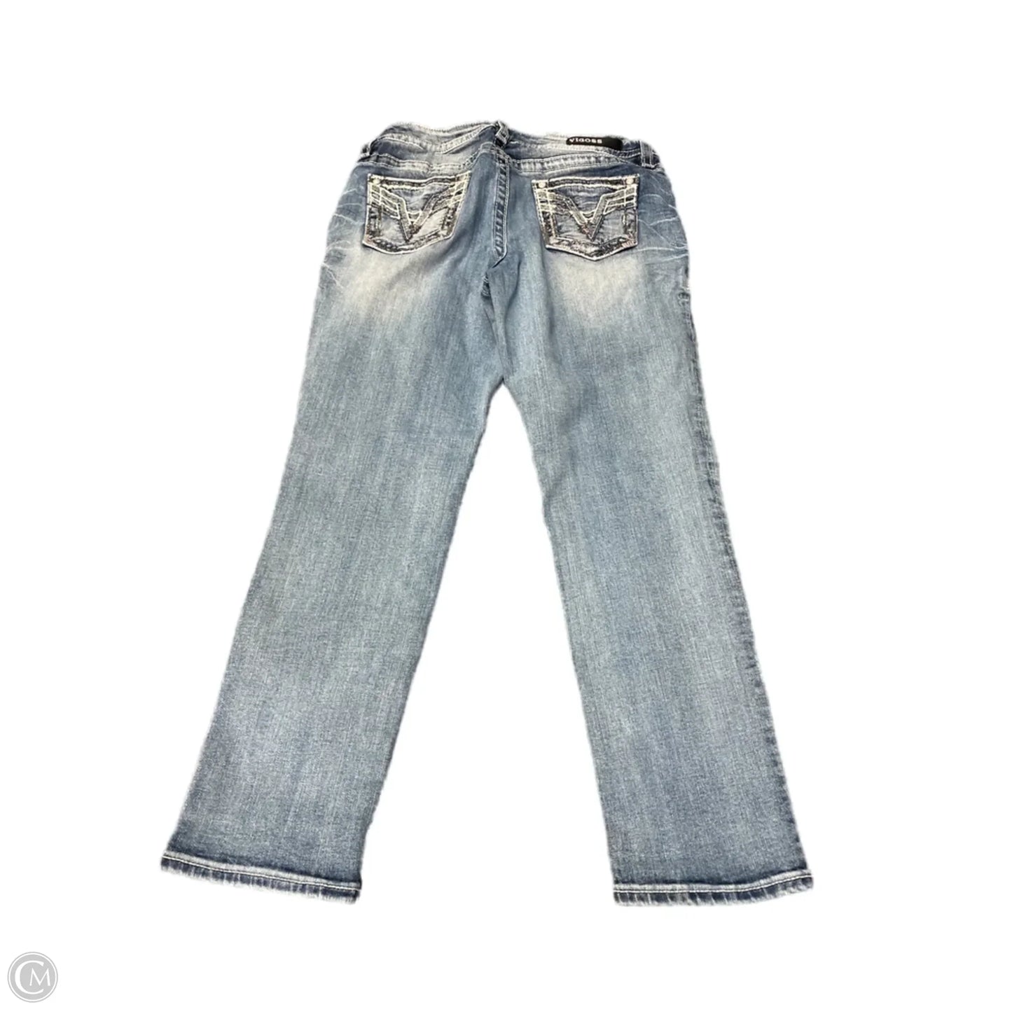 Capris By Vigoss In Blue Denim, Size: 10