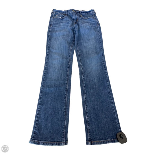 Jeans Straight By Levis In Blue Denim, Size: 6