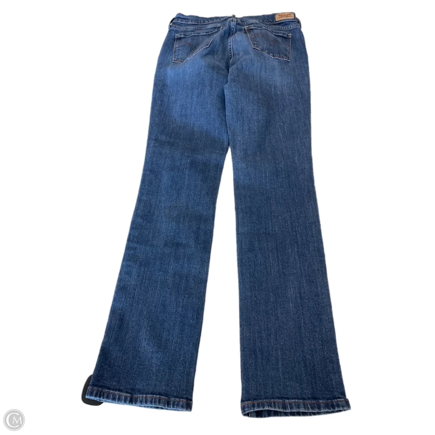 Jeans Straight By Levis In Blue Denim, Size: 6