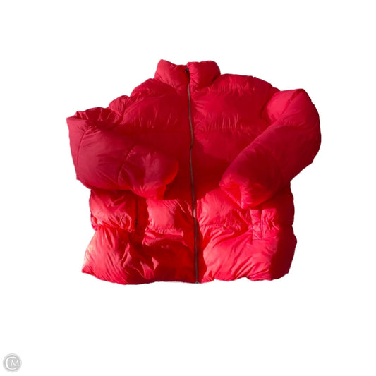 Jacket Puffer & Quilted By Old Navy In Red, Size: Xxl