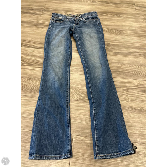 Jeans Boot Cut By Gap In Blue Denim, Size: 6l