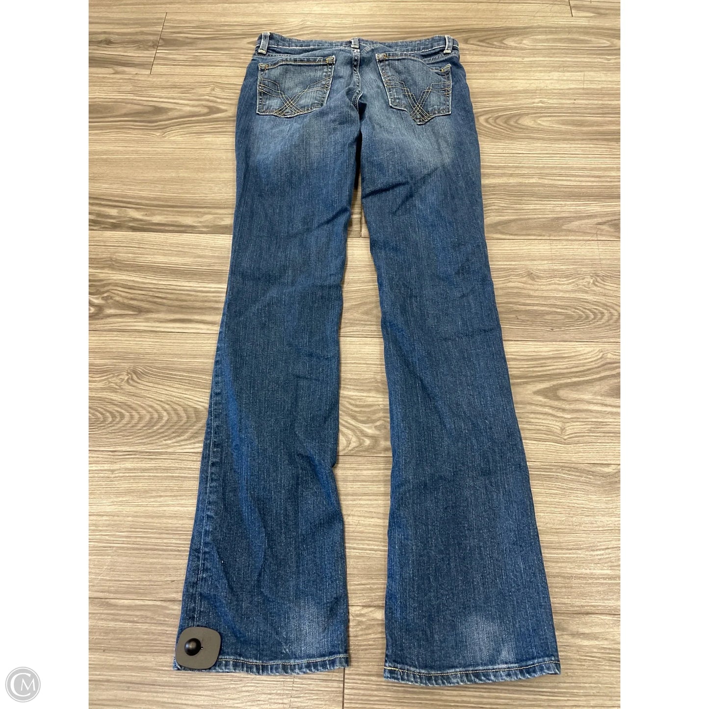 Jeans Boot Cut By Gap In Blue Denim, Size: 6l