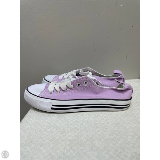Shoes Sneakers By Clothes Mentor In Purple, Size: 7