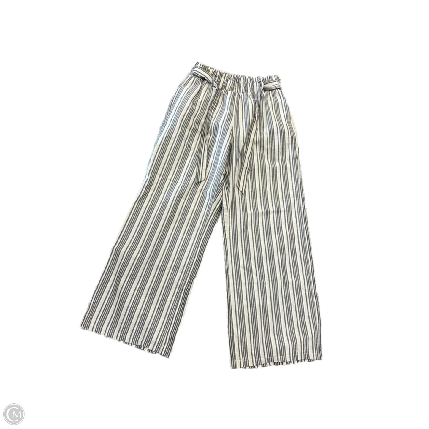 Pants Linen By Sienna Sky In Striped Pattern, Size: L
