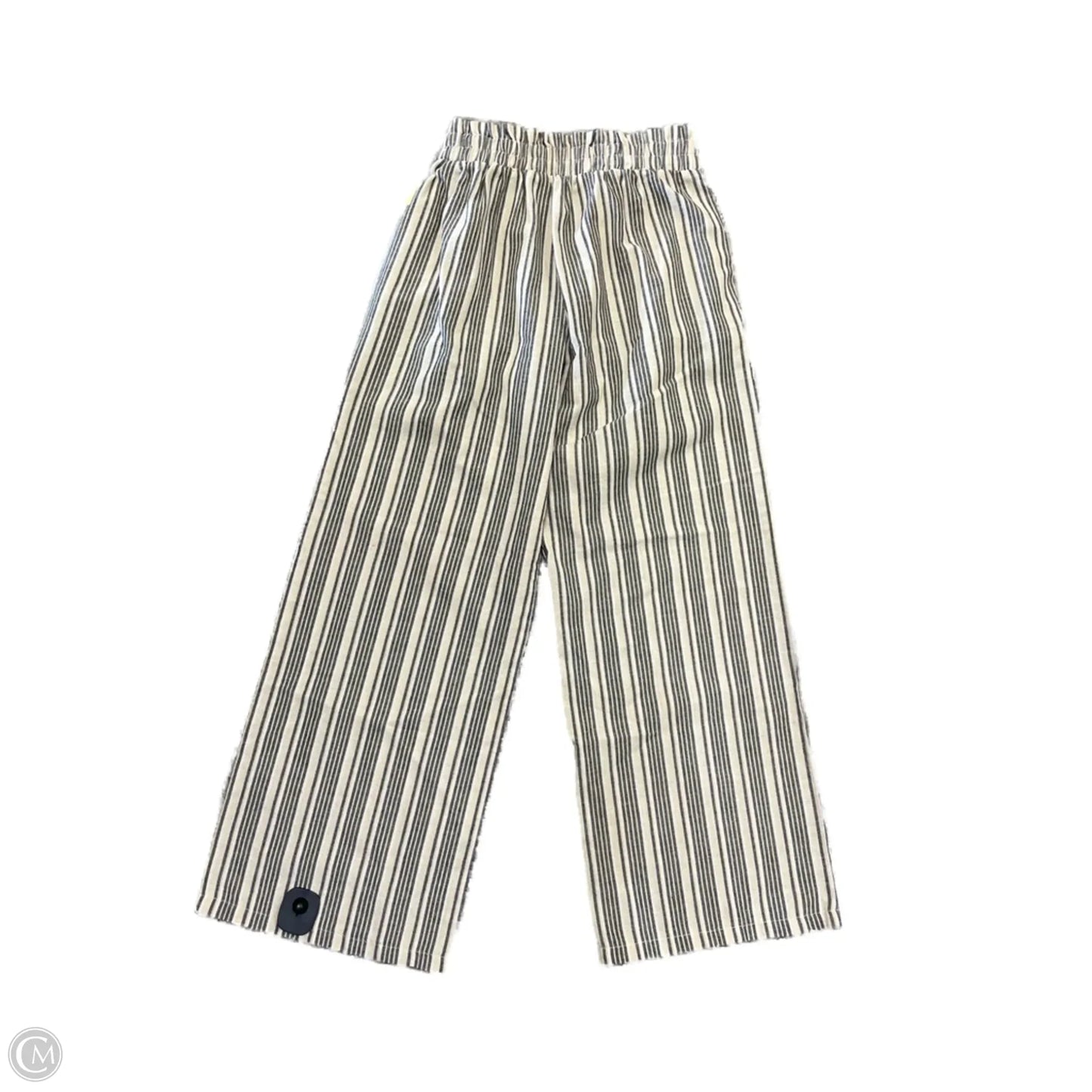 Pants Linen By Sienna Sky In Striped Pattern, Size: L