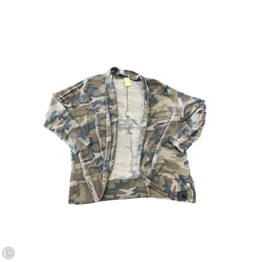 Cardigan By Maurices In Camouflage Print, Size: 2x