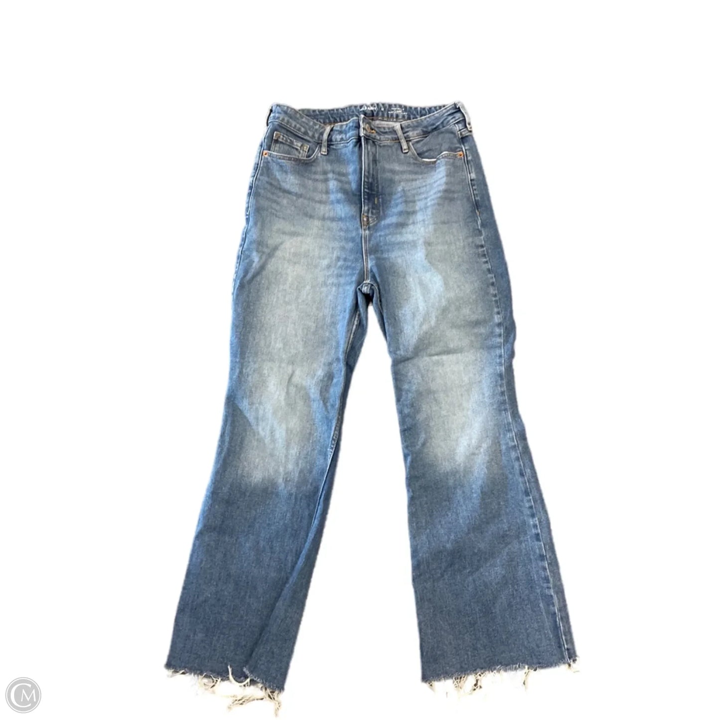 Jeans Flared By Old Navy In Blue Denim, Size: 12