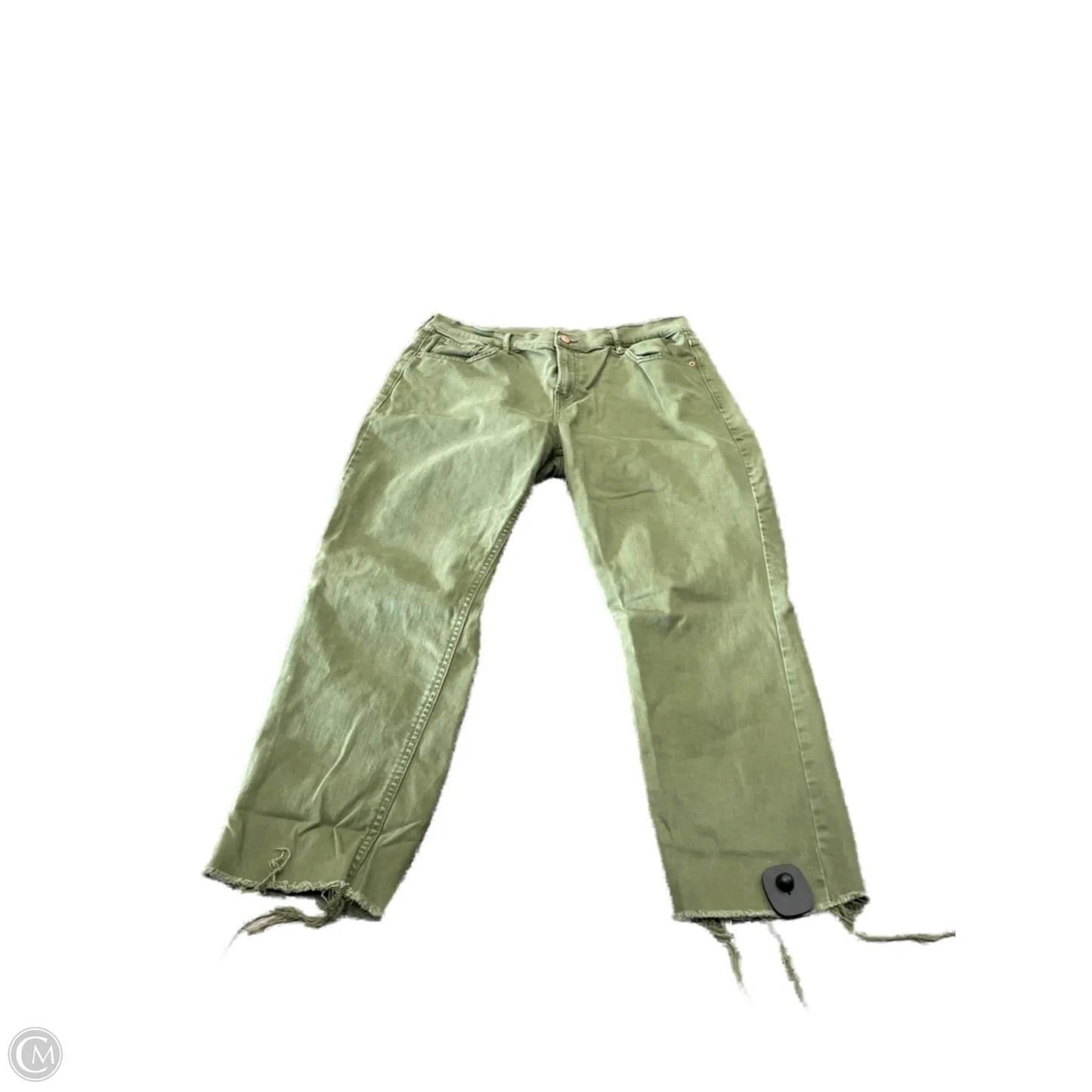 Jeans Boyfriend By Old Navy In Green, Size: 16