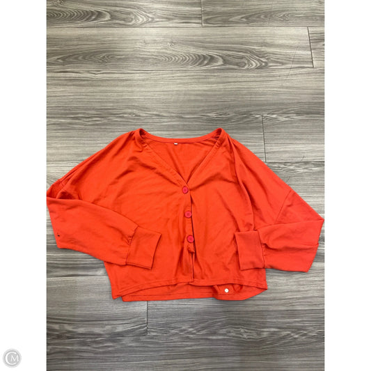Top Long Sleeve By Clothes Mentor In Orange, Size: 4x