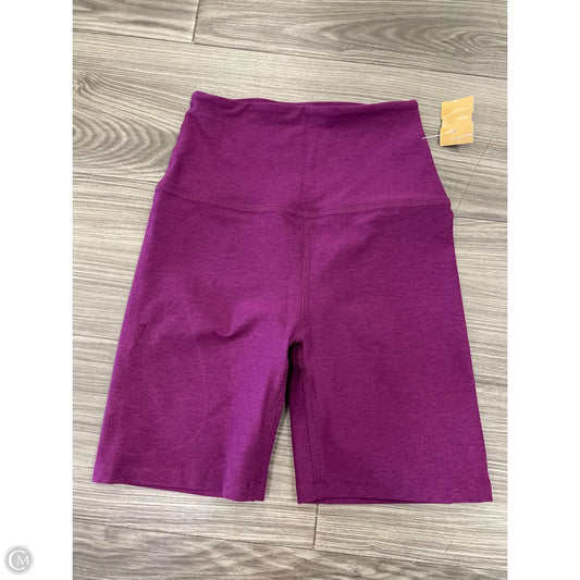 Athletic Shorts By Beyond Yoga In Purple, Size: S