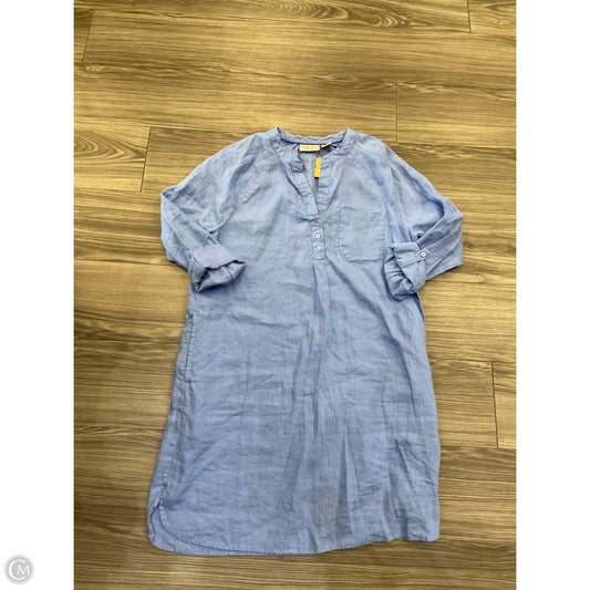 Dress Casual Short By Clothes Mentor In Blue, Size: L