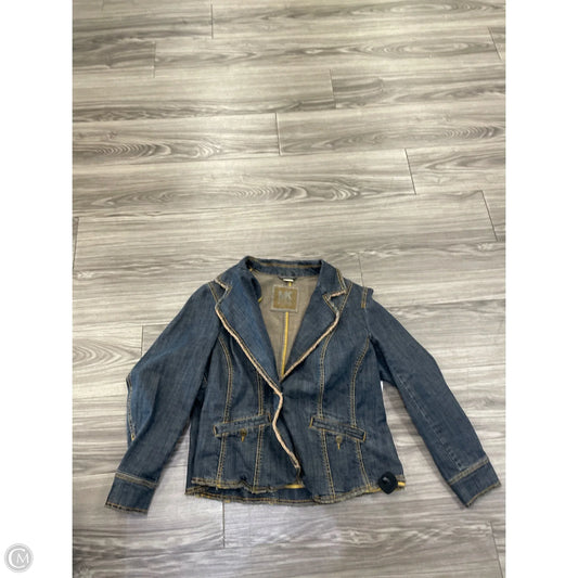 Jacket Designer By Michael Kors In Blue, Size: Xl