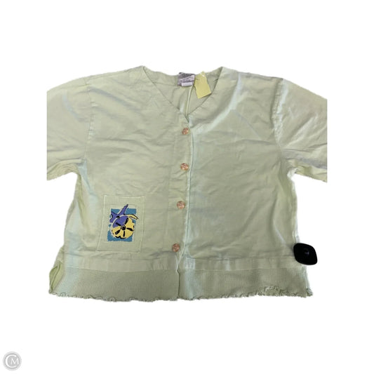 Top Short Sleeve By C And C In Green, Size: M
