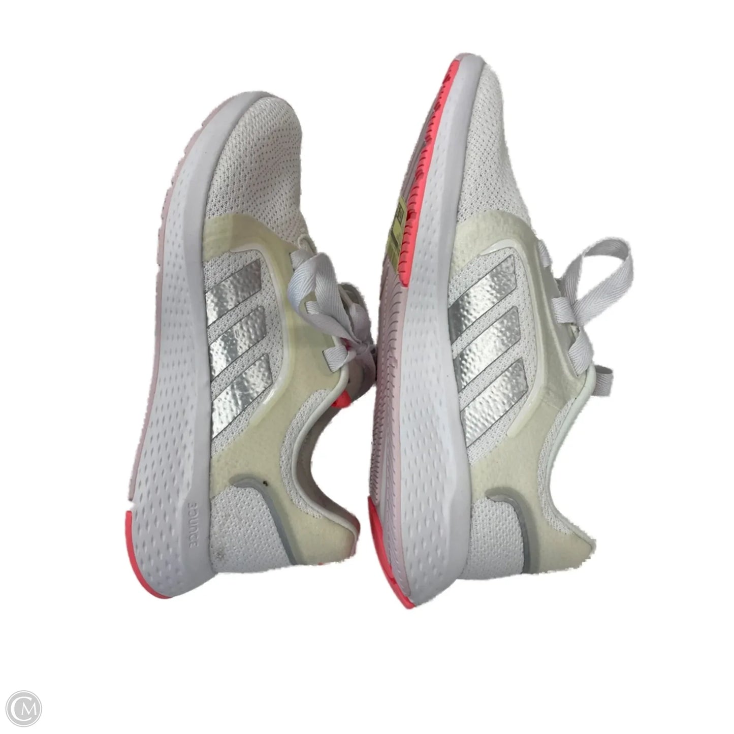 Shoes Athletic By Adidas In Pink & White, Size: 6.5