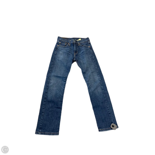 Jeans Straight By Levis In Blue Denim, Size: 6