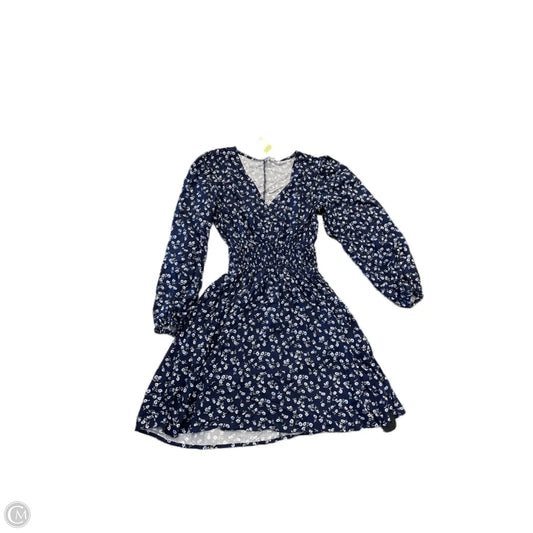 Dress Casual Midi By Gap In Blue, Size: S