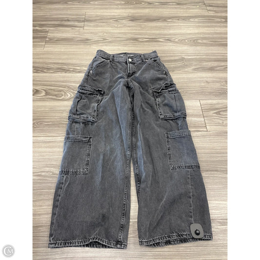 Jeans Wide Leg By Old Navy In Black Denim, Size: 2