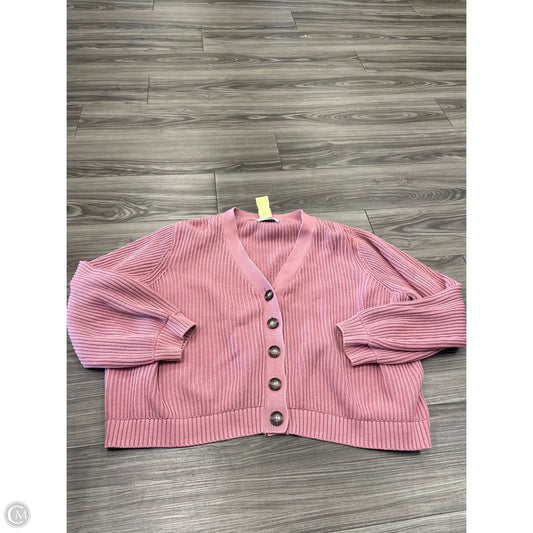 Cardigan By Old Navy In Pink, Size: Xxl