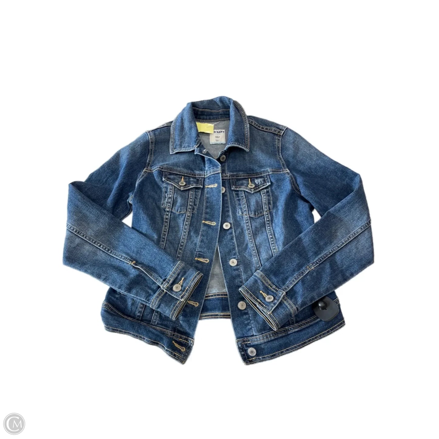 Jacket Denim By Old Navy In Blue Denim, Size: S