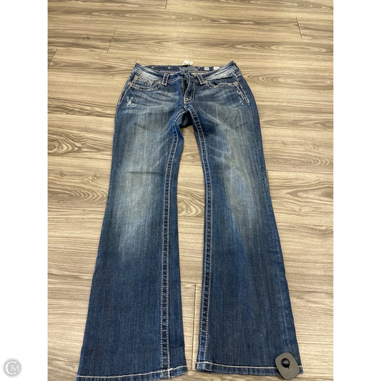 Jeans Boot Cut By Miss Me In Blue Denim, Size: 10