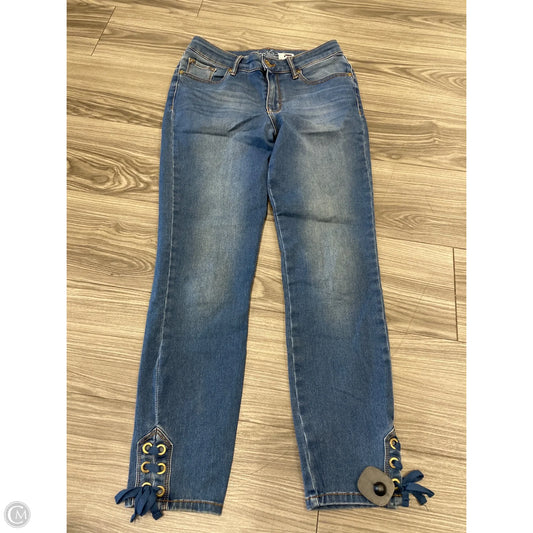 Jeans Skinny By Gloria Vanderbilt In Blue Denim, Size: 6
