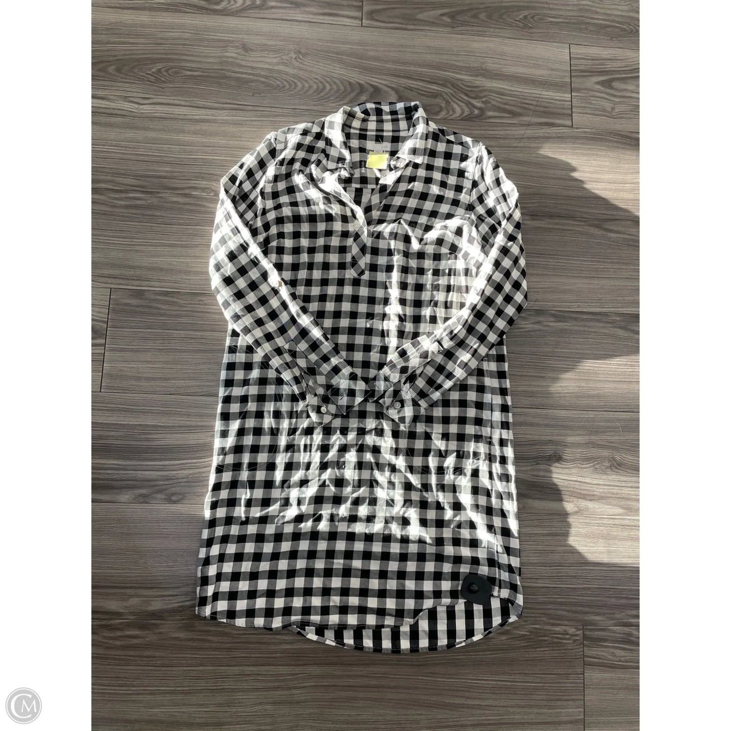 Dress Casual Midi By J. Jill In Plaid Pattern, Size: Xs