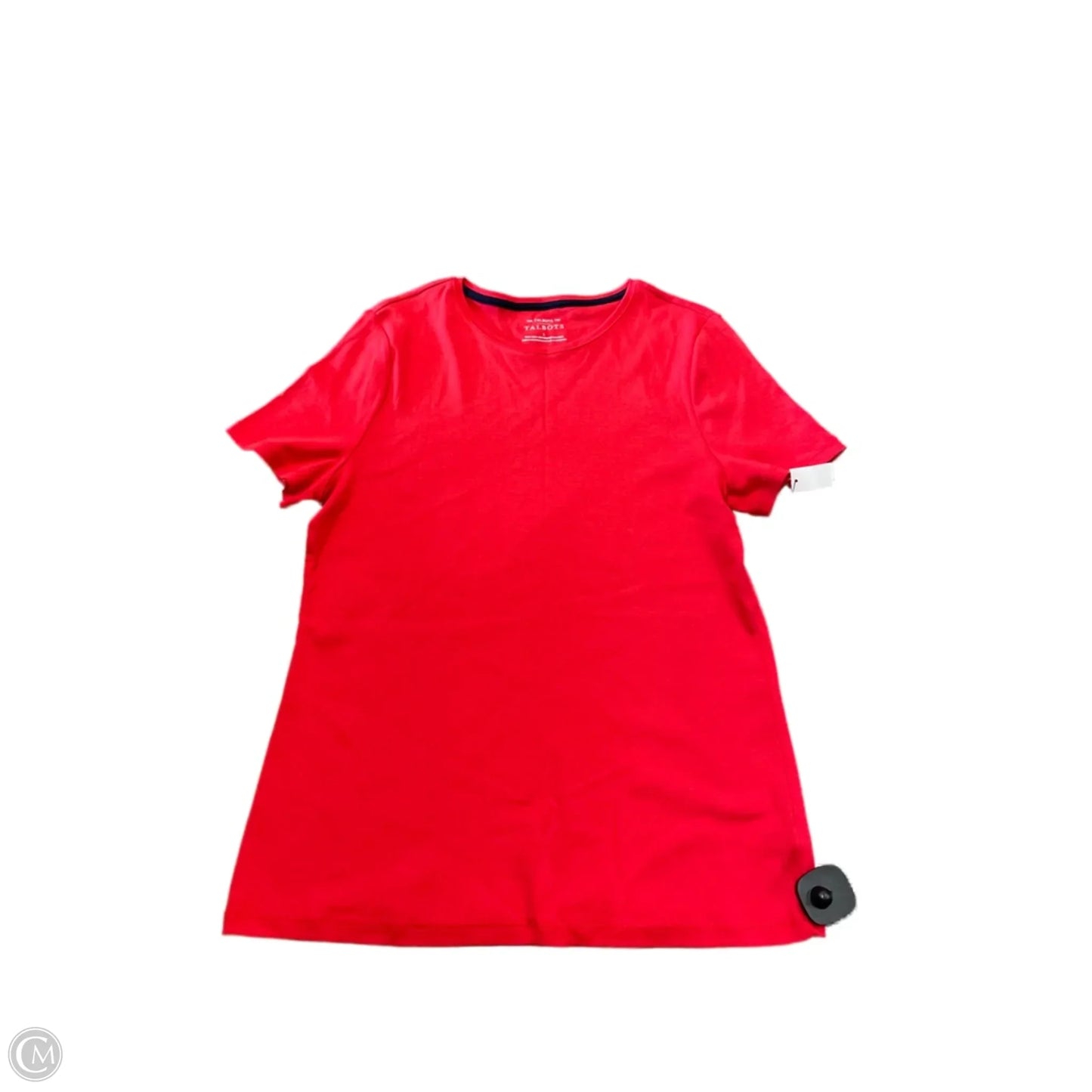 Top Short Sleeve By Talbots In Red, Size: L