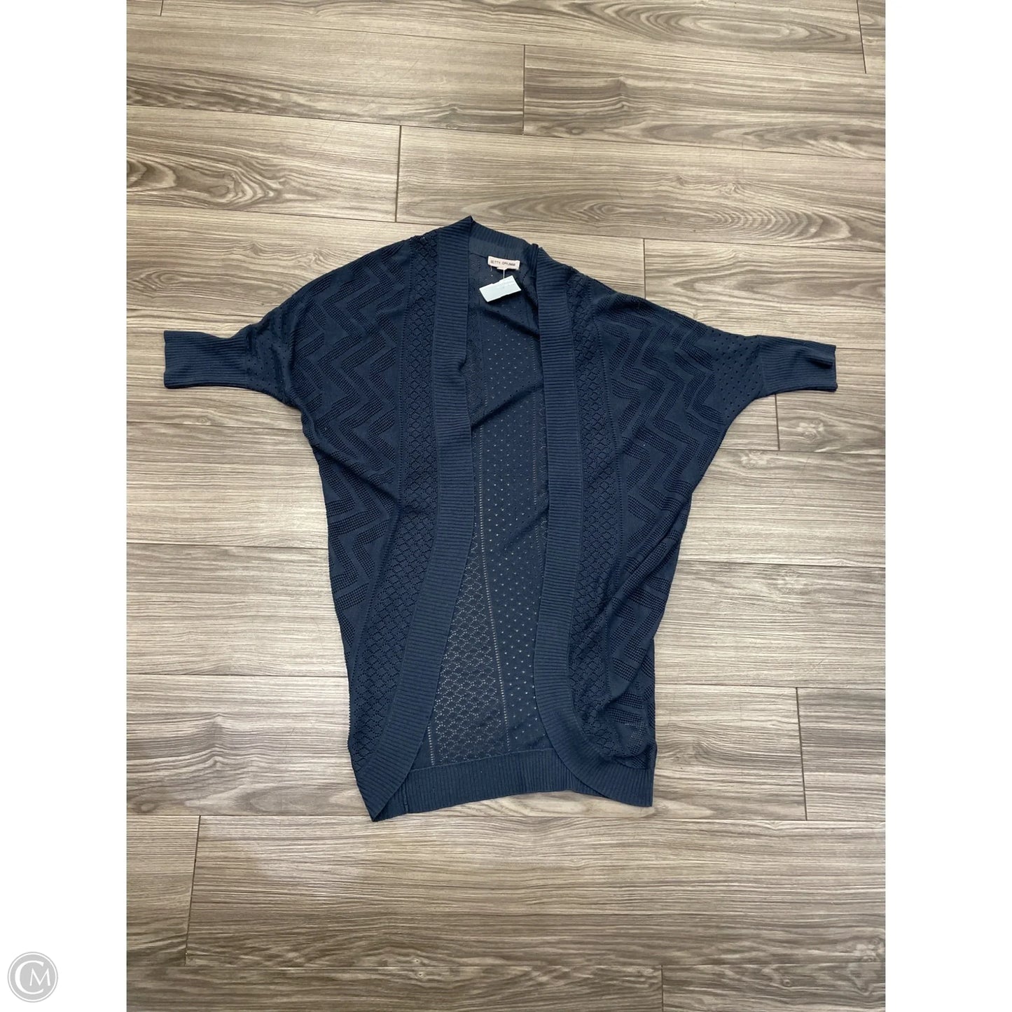 Cardigan By Clothes Mentor In Blue, Size: S