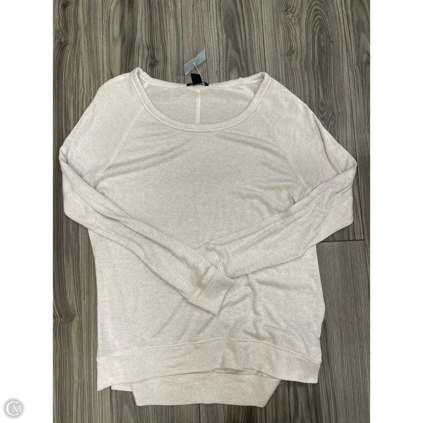 Top Long Sleeve By Gap In Beige, Size: S