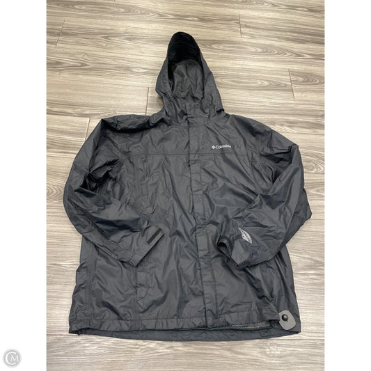 Jacket Windbreaker By Columbia In Black, Size: 1x