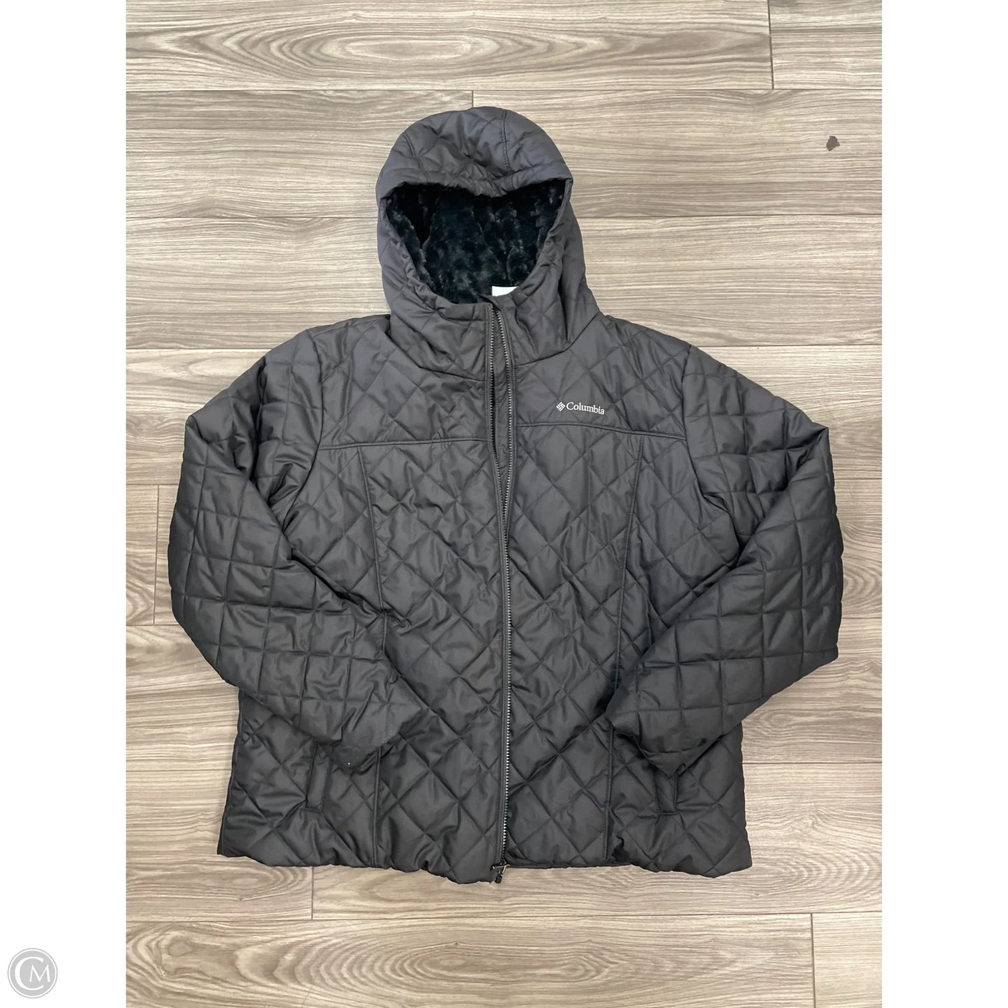 Coat Puffer & Quilted By Columbia In Black, Size: 2x