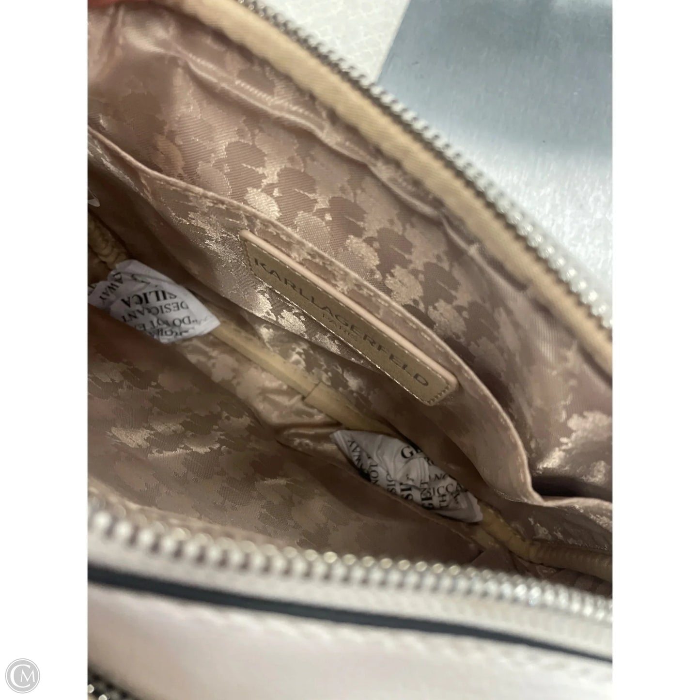 Crossbody Designer By Karl Lagerfeld, Size: Medium